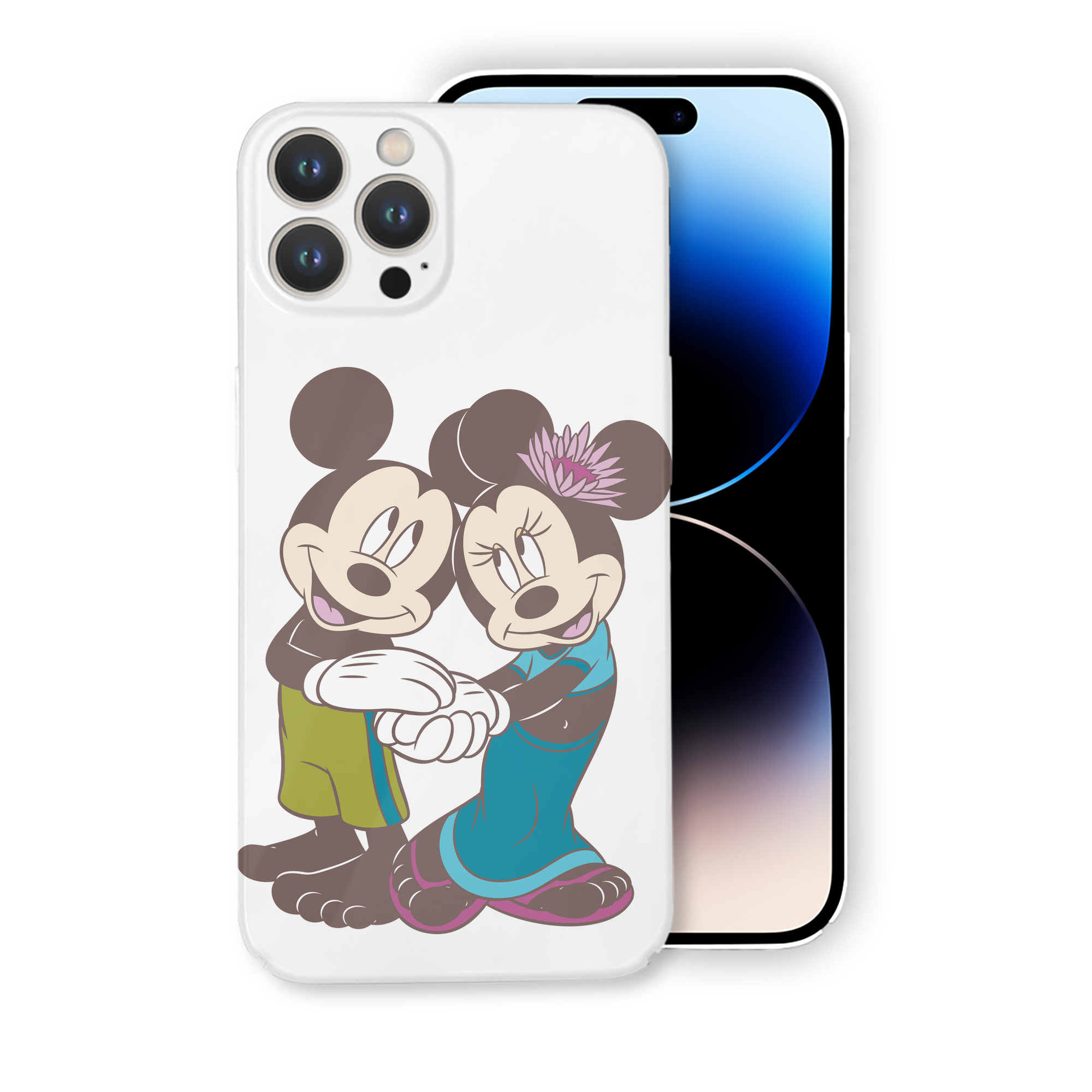 （画像用） ミッキーマウス Mickey Mouse 【iPhone 14シリーズ対応】ハードケース